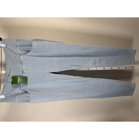 NWT Halara Flex™ High Waisted Crossover Pocket Washed Casual Jeans Size XL - Picture 3 of 11